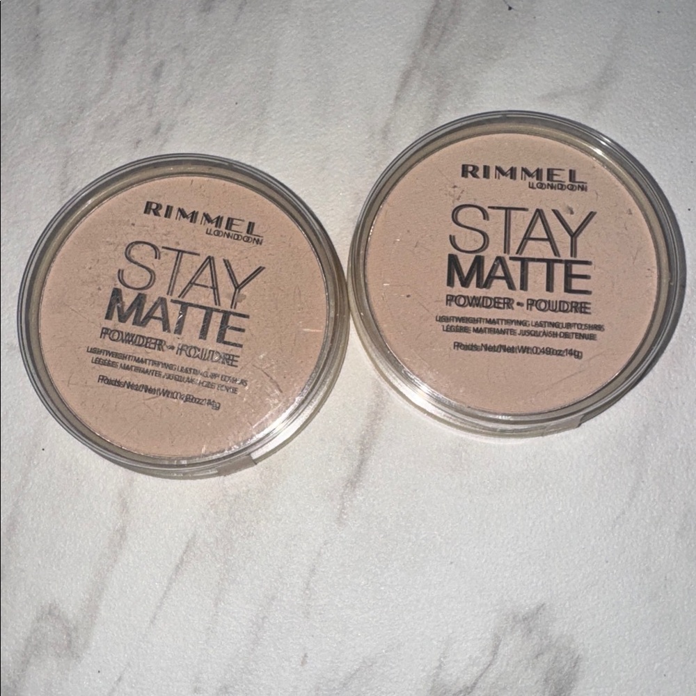 🦃2 pack rimmel London powder color 011 creamy natural -